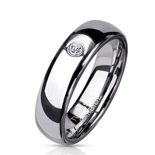 Fingerring Zirkonia Silber