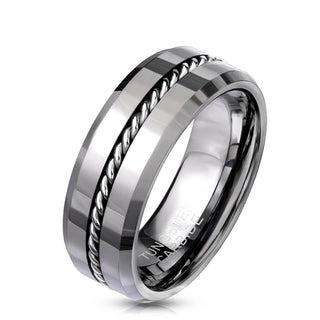 Fingerring Draht Silber