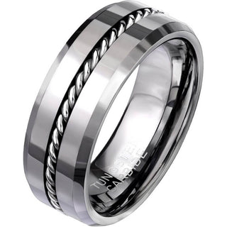 Fingerring Draht Silber