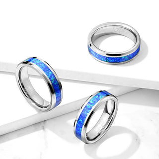 Fingerring Opal Silber