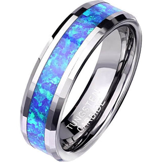 Fingerring Opal Silber