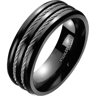Fingerring Doppeldraht
