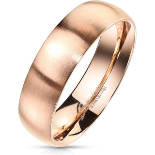 Fingerring Roségold matt
