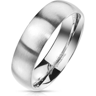 Fingerring Silber Matt