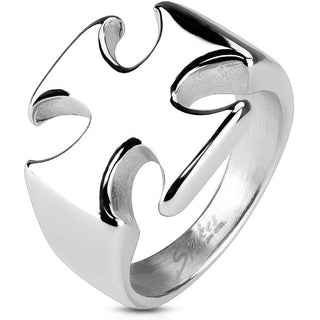 Fingerring Eisernes Kreuz Silber