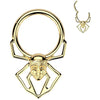 Ring Spinne Totenkopf Segment 