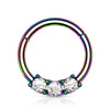 Ring 3 Zirkonia Clicker