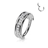 Titanium Ring Zirconia Clicker