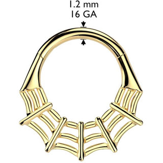 Titan Ring Spinnennetz Segment 