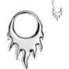 Titanium Ring flames Segment