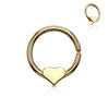 Ring Heart Flat Bendable