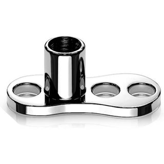 Titan Dermal Anchor 3 Loch Base Innengewinde