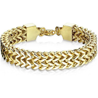Armband Weizenkette Gold