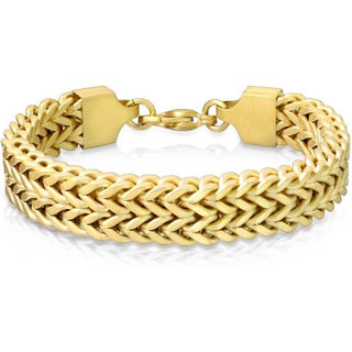 Armband Weizenkette Gold