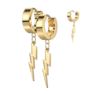 Ohrring Blitz beweglich Clicker