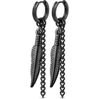 Earring Spring Chain dangle Clicker
