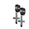 Ohrring Kreuz beweglich Clicker