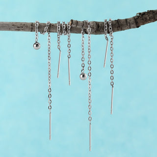 Ohrring Kette beweglich