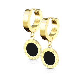 Ohrring Zifferblatt beweglich Clicker