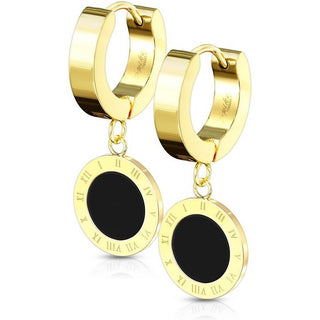 Ohrring Zifferblatt beweglich Clicker