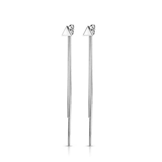 Ohrstecker Dreieck Kette beweglich