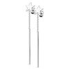 Ohrstecker Stern Ketten beweglich