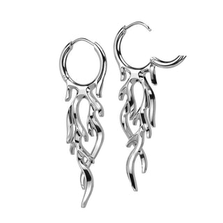 Ohrring Flammen Clicker