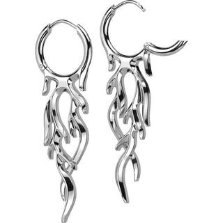 Ohrring Flammen Clicker