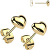 Stud Earring heart