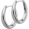 Hoop Earring wide oval Segment