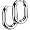 Hoop Earring rounded rectangle Segment
