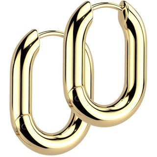 Hoop Earring rounded rectangle Segment