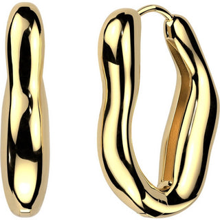 Wavy Oval 1 Pair, 3 s pairs