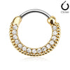 Septum Piercing Clicker Zirconia Clicker