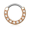 Septum Piercing Clicker Zirconia Clicker