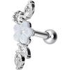 Titan Barbell Perlmutt Blume Zirkonia