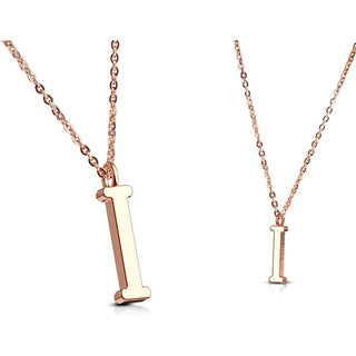 Necklace Letters A-Z Roségold