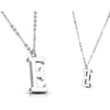 Necklace 316L Pendant with Chain Alphabet Initial