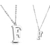 Necklace 316L Pendant with Chain Alphabet Initial