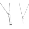 Necklace 316L Pendant with Chain Alphabet Initial