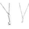 Necklace 316L Pendant with Chain Alphabet Initial