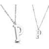 Necklace 316L Pendant with Chain Alphabet Initial