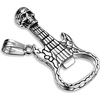 Anhänger Guitarre Silber Flaschenöffner
