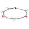 Armband Kreuz Zirkonia Silber