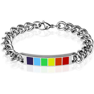 Armband Kette Regenbogen