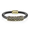 Armband Schwarz Geflochten Magnet