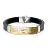 Armband Schwarz Labyrinth
