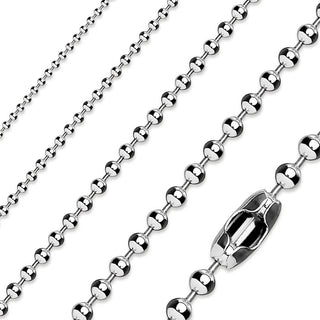 Halskette Kugeln Kette Silber