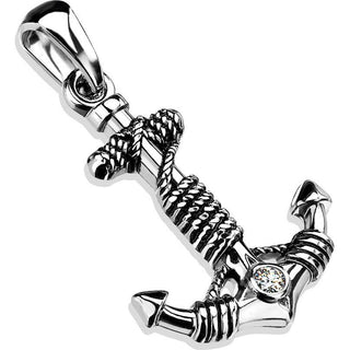 Anhänger Anker Silber