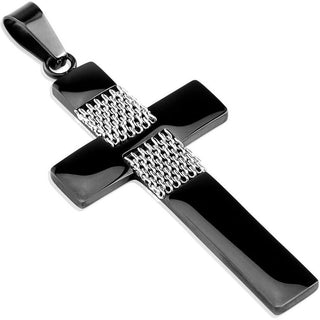 Anhänger Kreuz Schwarz